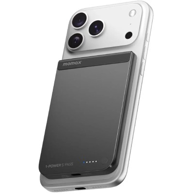 Портативний зарядний пристрій WRL 5000MAH BLACK IP161Q2D MOMAX