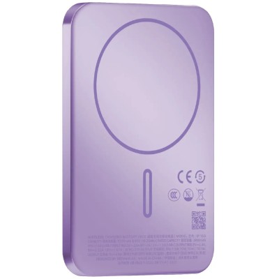 Портативний зарядний пристрій WRL 5000MAH PURPLE IP165U MOMAX