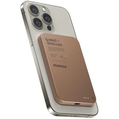 Портативний зарядний пристрій WRL 5000MAH Q.MAG X TITAN. IP116AL2 MOMAX