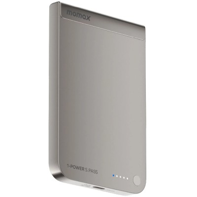 Портативний зарядний пристрій WRL 5000MAH TITANIUM IP161Q2L MOMAX