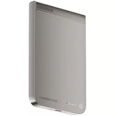 Портативний зарядний пристрій WRL 5000MAH TITANIUM IP161Q2L MOMAX