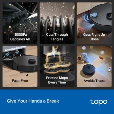 Робот-пилосос TP-LINK Tapo RV50 Pro Omni