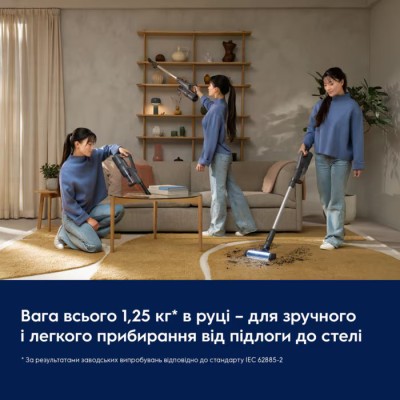 Пилосос акумуляторний ELECTROLUX EP51UH18DB