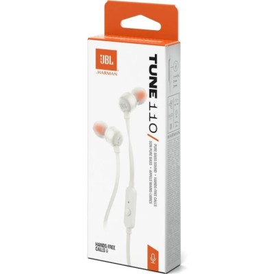 Навушники JBL Tune 110 Eco (JBLT110WHTE) White