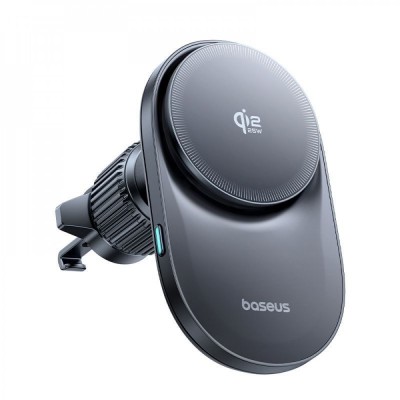Автомобільний тримач з Бездротовим ЗП Baseus PrimeTrip VC2 Pro Qi2.2 25W black