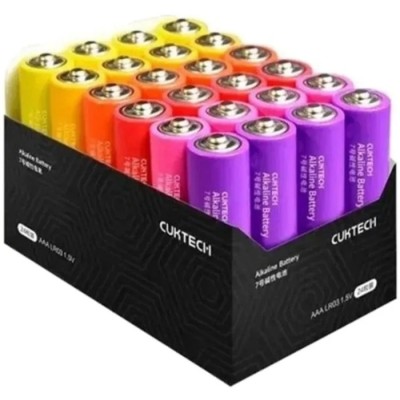 Батарейка CUKTECH Rainbow AAA Alkaline (B09) 24шт/бл
