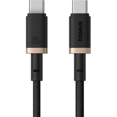 Кабель Baseus Dura Series Fast Charging Type-C to Type-C 100W (1m) (P10377803U01-00) gold/black