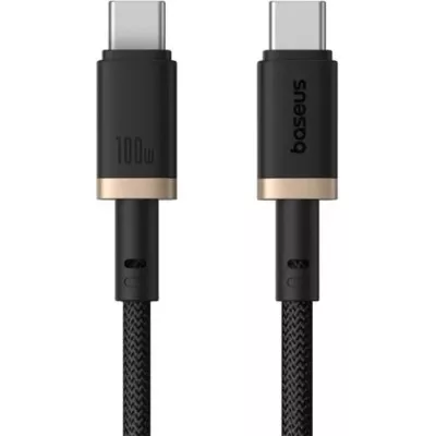 Кабель Baseus Dura Series Fast Charging Type-C to Type-C 100W (1m) (P10377803U01-00) gold/black