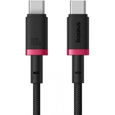 Кабель Baseus Dura Series Fast Charging Type-C to Type-C 100W (1m) (P10377803U01-01) red/black