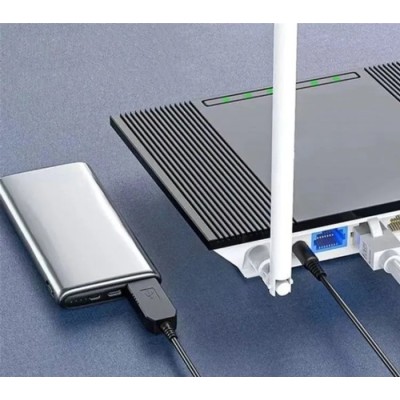Кабель живлення ArmorStandart USB - DC 5.5x2.1 12V 0.8 м (ARM78384)