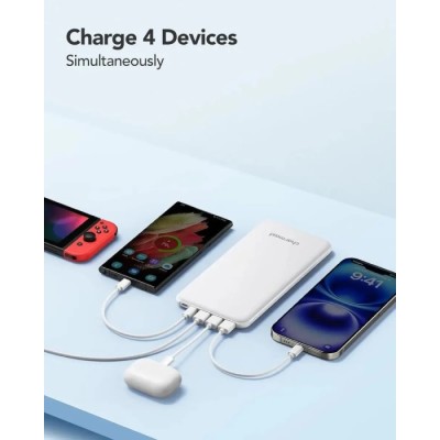 Повербанк Charmast W2002C 26800mAh (B073FK7TC1) білий