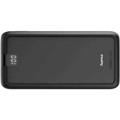 Повербанк Hama 10000mAh 15W (00201709) чорний