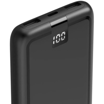 Повербанк Hama 10000mAh 15W (00201709) чорний