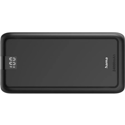 Повербанк Hama 24000mAh 15W (00201711) чорний