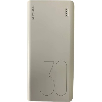 Повербанк Romoss 30000mAh PHP30 18W (PHP30-201-01H) білий