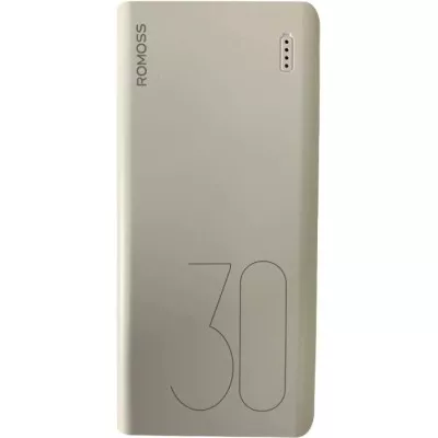 Повербанк Romoss 30000mAh PHP30 18W (PHP30-201-01H) білий