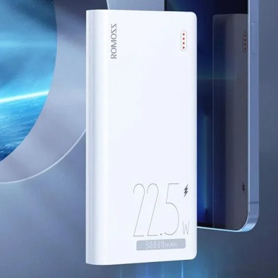 Повербанк Romoss 30000mAh PHP30 22.5W (PHP30-711-1111H) білий