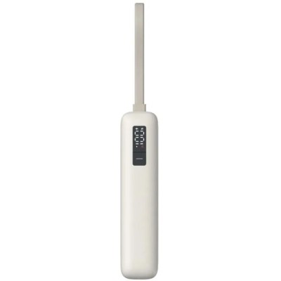 Повербанк Xiaomi 10000mAh 67W (Integrated Cable) (BHR08O0GL) бежевий