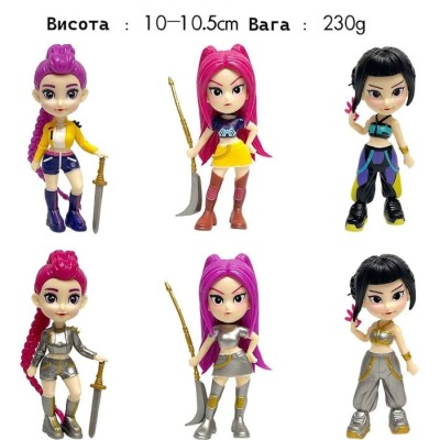 Фігурка-сюрприз Smart baby K-Pop Demon Hunters (в асорт) (928-6D)