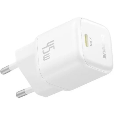 Зарядний пристрій Baseus PicoGo 1C 45W (P10176800213-00) білий