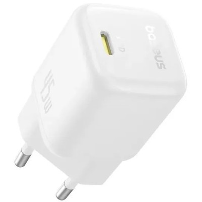 Зарядний пристрій Baseus PicoGo 1C 45W (P10176800213-00) білий