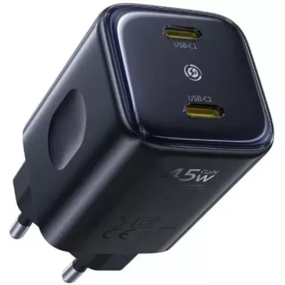 Зарядний пристрій Baseus PicoGo 2C 45W (E0121F00) чорний
