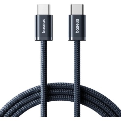 Кабель Baseus Type-C/Type-C 100W 1m (P10381400121-00)чорний