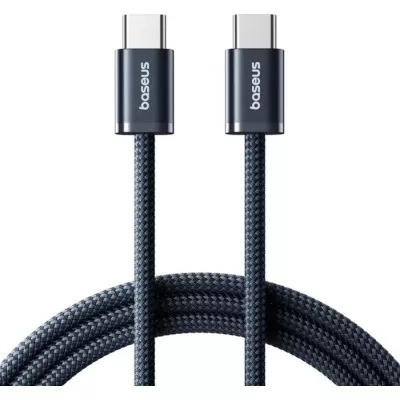 Кабель Baseus Type-C/Type-C 100W 1m (P10381400121-00)чорний