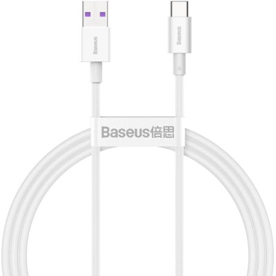 Кабель Baseus USB-Type-C 66W 2m (CATYS-A02) білий