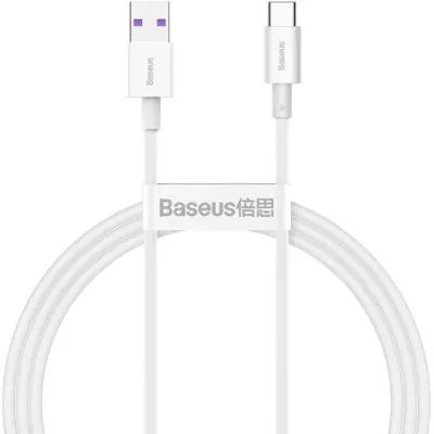 Кабель Baseus USB-Type-C 66W 2m (CATYS-A02) білий