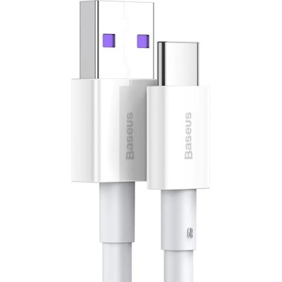 Кабель Baseus USB-Type-C 66W 2m (CATYS-A02) білий