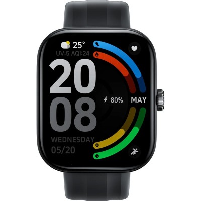 Смарт-годинник Xiaomi Haylou Watch Faro (HCS04) Black