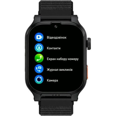 Смарт-годинник для дітей AmiGo GO810 ULTRA 4G GPS Black