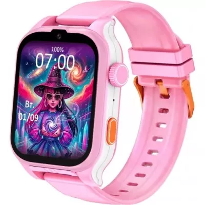 Смарт-годинник для дітей AmiGo GO810 ULTRA 4G GPS Pink