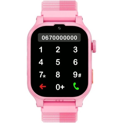 Смарт-годинник для дітей AmiGo GO810 ULTRA 4G GPS Pink