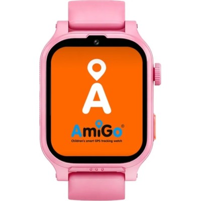 Смарт-годинник для дітей AmiGo GO810 ULTRA 4G GPS Pink