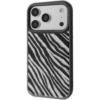 Чохол Proove Muse Animal Case with Magnetic Ring iPhone 17 Pro/18 Pro zebra (PCMAIP17P0C2)