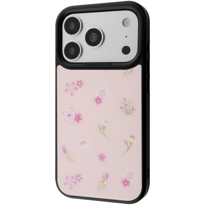 Чохол Proove Muse Fleur Case with Magnetic Ring iPhone 17 Pro/18 Pro pink flower (PCMFIP17P0B7)