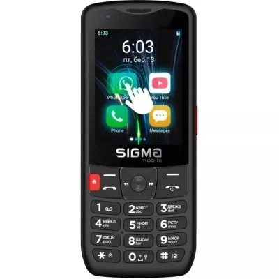 Мобільний телефон Sigma Mobile X-style S3501 Black