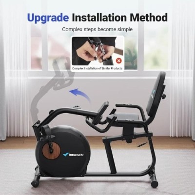 Велотренажер горизонтальний MERACH MR-S23B1-EU Recumbent bike