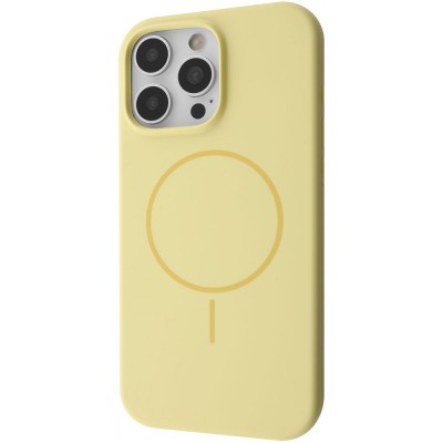 Чохол WAVE Color Circle Case with Magnetic Ring iPhone 13 Pro Max melow yellow