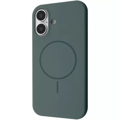 Чохол WAVE Color Circle Case with Magnetic Ring iPhone 17 dark green