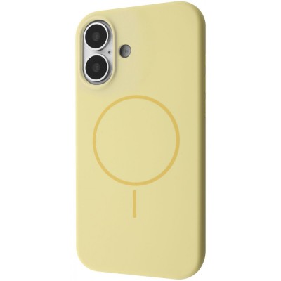 Чохол WAVE Color Circle Case with Magnetic Ring iPhone 17 melow yellow