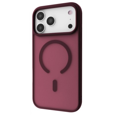 Чохол WAVE Matte Insane Case with Magnetic Ring iPhone 17 Pro Max/18 Pro Max cherry red