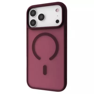 Чохол WAVE Matte Insane Case with Magnetic Ring iPhone 17 Pro Max/18 Pro Max cherry red