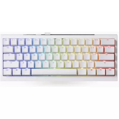 Клавіатура бездротова Ducky One X Mini(60%) магнітні перемикачі, білий