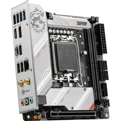 Материнcька плата MSI MPG B760I EDGE WIFI s1700 B760 2xDDR5 M.2 HDMI DP WiFi BT mITX (911-7D40-014)