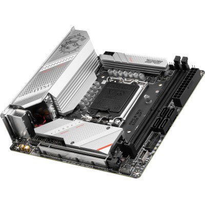 Материнcька плата MSI MPG B760I EDGE WIFI s1700 B760 2xDDR5 M.2 HDMI DP WiFi BT mITX (911-7D40-014)