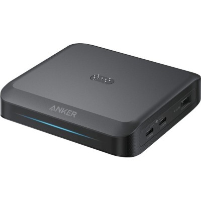 мережева зарядка ANKER Charging Base for Anker Prime 150W, 2xUSB-C, 1xUSB-A, Pogo pin (Чорний)