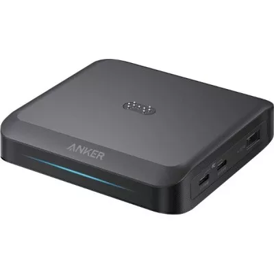 мережева зарядка ANKER Charging Base for Anker Prime 150W, 2xUSB-C, 1xUSB-A, Pogo pin (Чорний)
